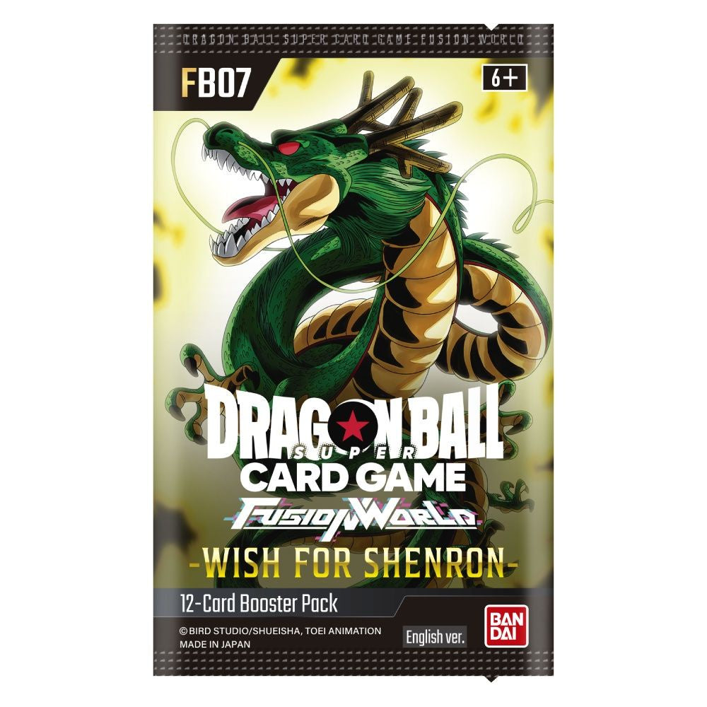 Dragon Ball Super Card Game: Fusion World – Wish For Shenron Booster Pack [FB07]