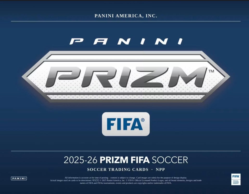 2025-26 Panini Prizm FIFA Soccer 24-Pack Retail Box