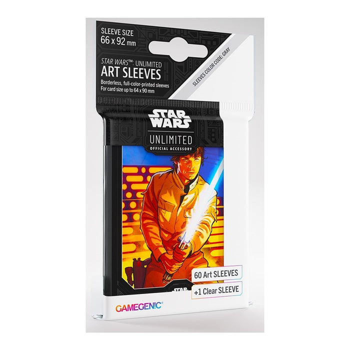 Gamegenic Star Wars Unlimited Art Sleeves - Luke Skywalker