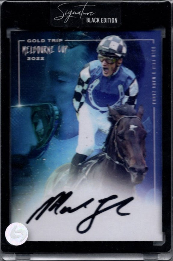 Gold Trip X Mark Zahra 2022 Melbourne Cup, Signature Black Edition, Sideline Series