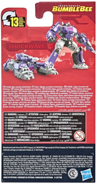 Transformers Studio Series: Core Class - Bumblebee: Shockwave 3.5 " Action Figure