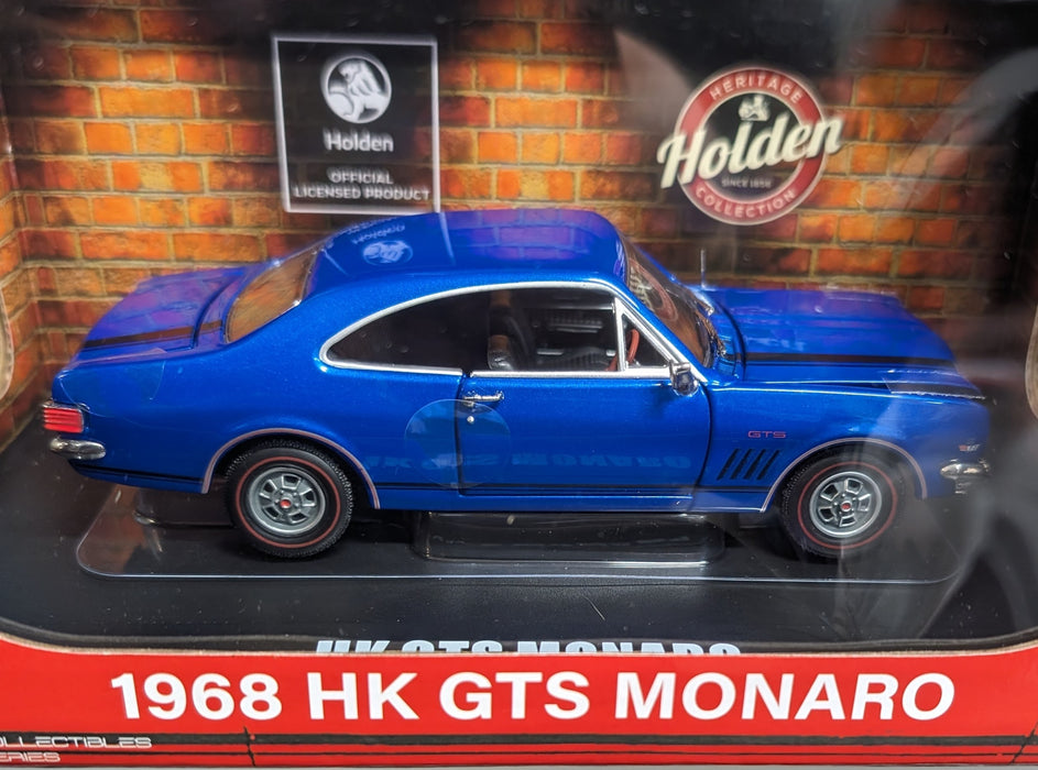 Starfire Blue Holden HK GTS 327 Monaro, 1:32 Scale Diecast