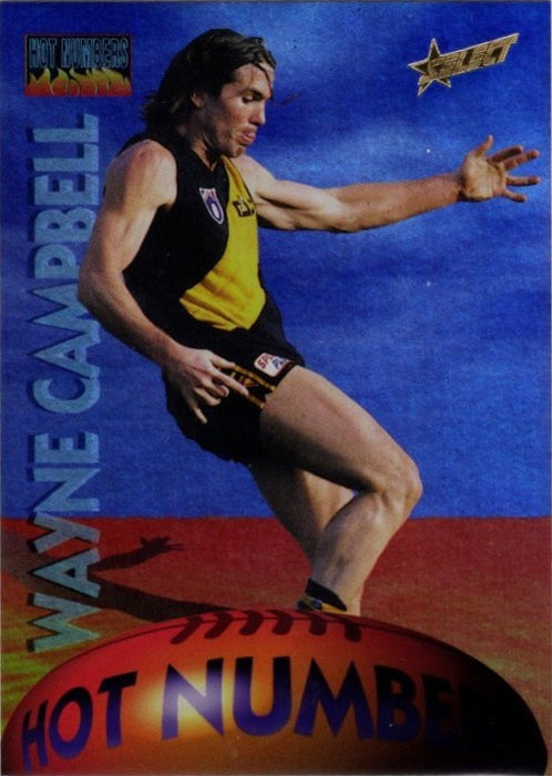 Hot Numbers Set of 5 Cards, 1996 Select AFL