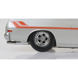 Custom Silver Holden HZ Panelvan, 1:24 Scale Diecast Car