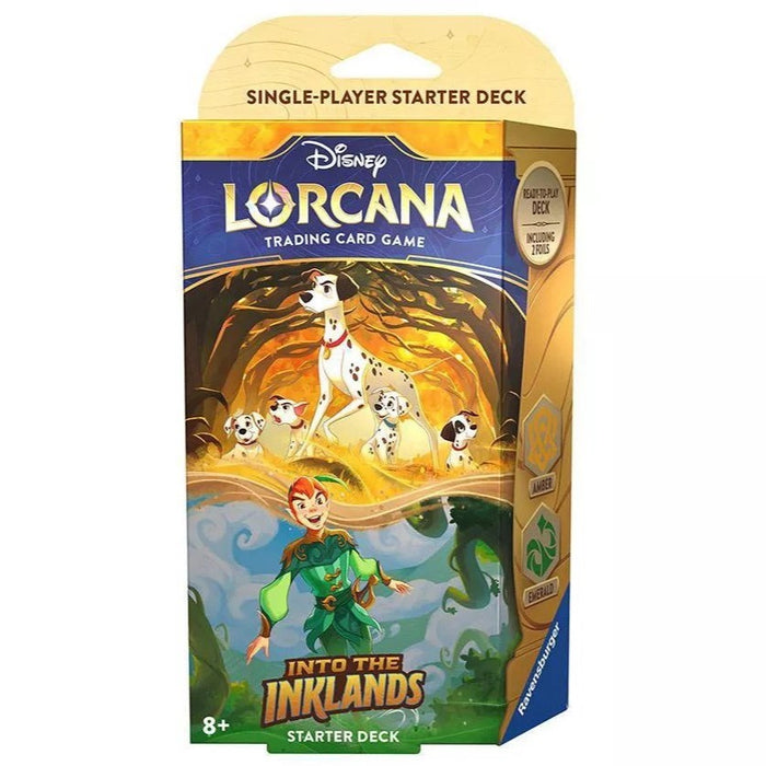 Disney Lorcana - Into The Inklands - Amber/Emerald Starter Deck