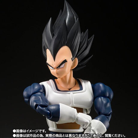 S.H.FIGUARTS Dragon Ball Z Vegeta -Old Battle Clothes- Action Figure