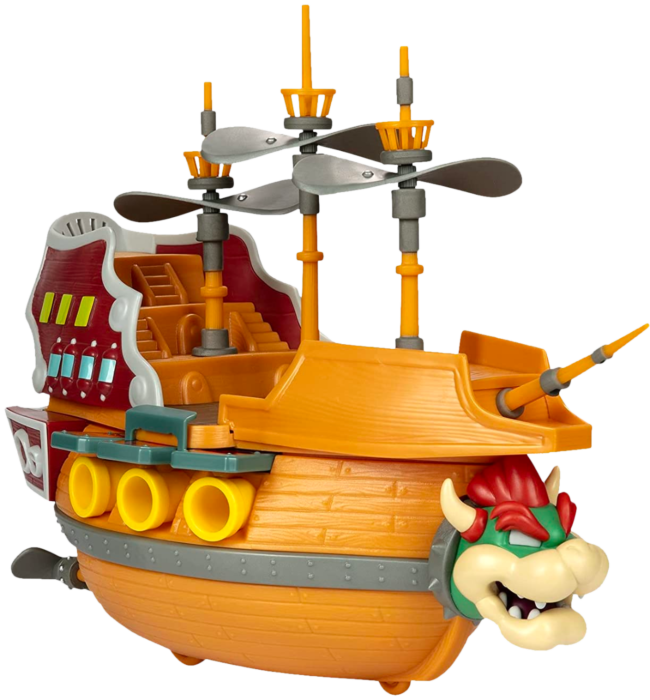 Nintendo Super Mario DLX Bowser's Ship Playset