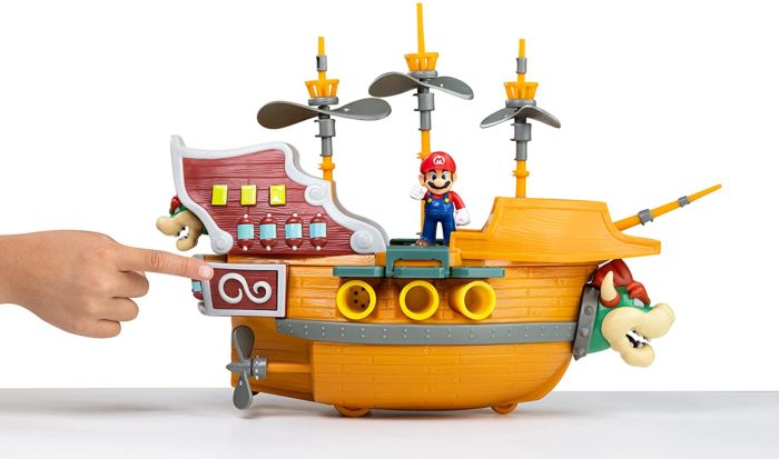 Nintendo Super Mario DLX Bowser's Ship Playset