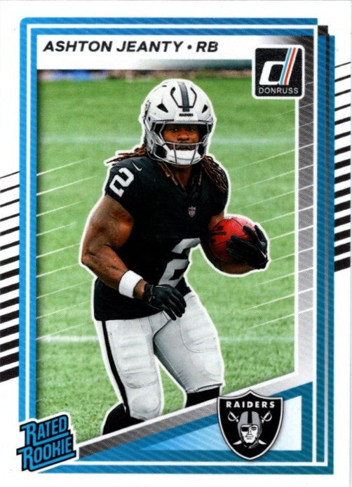 Ashton Jeanty, RC, Rated Rookie, 2025 Panini Donruss Football NFL