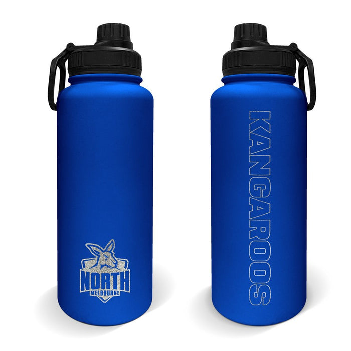 North Melbourne Kangaroos 960ml Stainless Steel Drink Bottle