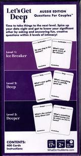 Lets Get Deep Aussie Edition