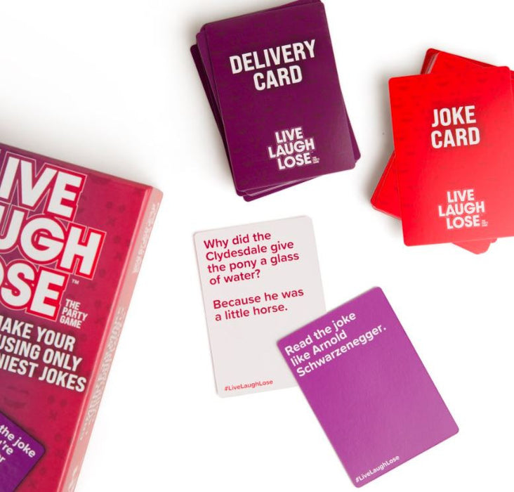 Live Laugh Lose Card Game