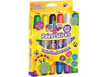 Little Brian - Flip Paint Sticks 6 pk