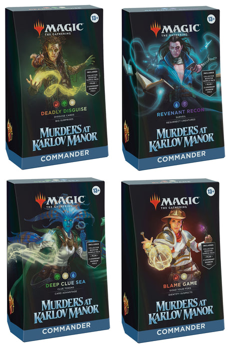 Deadly Disguise - Magic the Gathering Murders at Karlov Manor Commander Deck