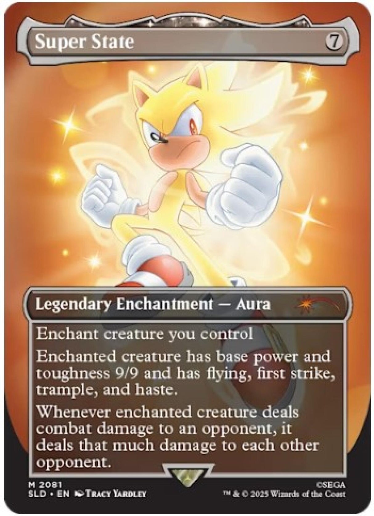 Magic the Gathering Secret Lair x Sonic the Hedgehog Friends and Foes (Non-Foil)