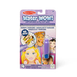 Melissa & Doug - On the Go Water Wow! Water-Reveal Pad - Makeup & Manicures