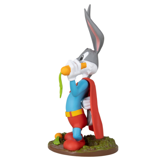 Looney Tunes - Bugs Bunny as Superman Movie Maniacs WB 100 McFarlane 6" Scale Posed PVC Figure