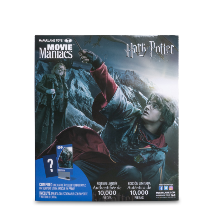 Harry Potter McFarlane Movie Maniacs WB 100 Limited Edition 6" Scale PVC Posed Figure