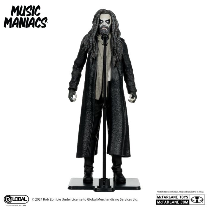 Rob Zombie - Rob Zombie McFarlane Music Maniacs Metal 6" Scale Action Figure