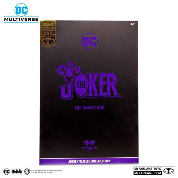 Batman & The Joker: The Deadly Duo - The Joker DC Multiverse Gold Label 7" Scale McFarlane Action Figure
