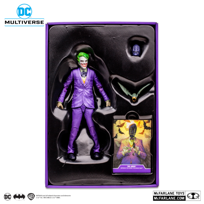 Batman & The Joker: The Deadly Duo - The Joker DC Multiverse Gold Label 7" Scale McFarlane Action Figure