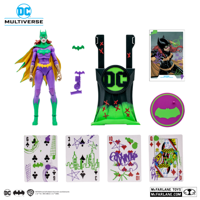 Batman: Three Jokers - Batgirl (Jokerized) DC Multiverse Gold Label 7" Scale McFarlane Action Figure