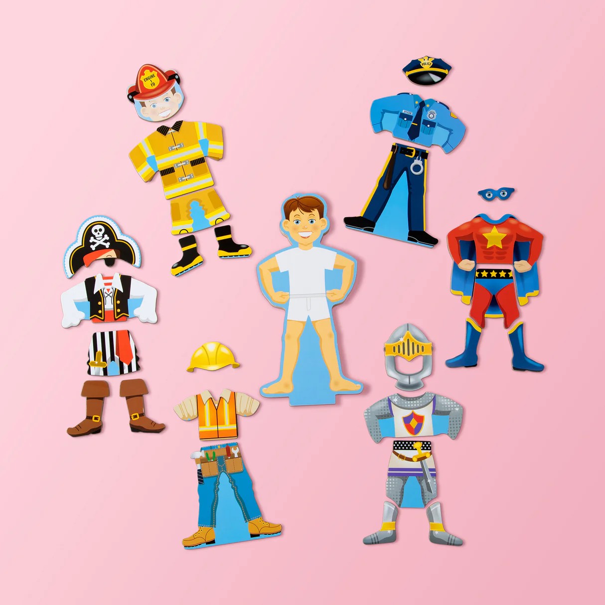 Melissa & Doug - Billy Magnetic Dress-Up