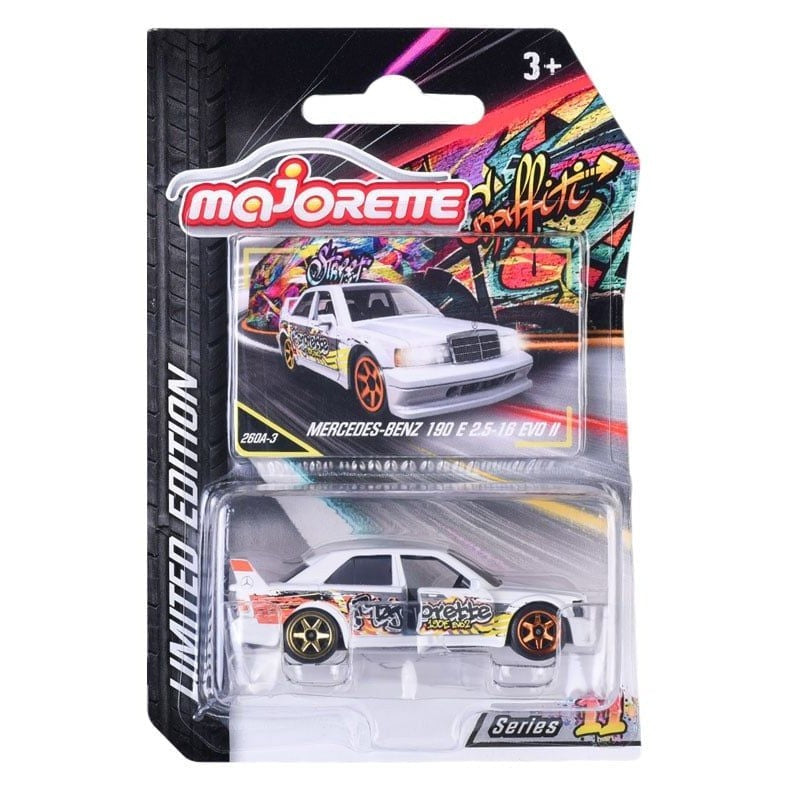 Mercedes-Benz 190 2.5-16 EVO II, Majorette: Limited Edition Series 11, 1:64 Scale Diecast Car