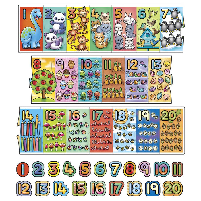 Orchard Jigsaw - Giant Number Extra Long Jigsaw Puzzle
