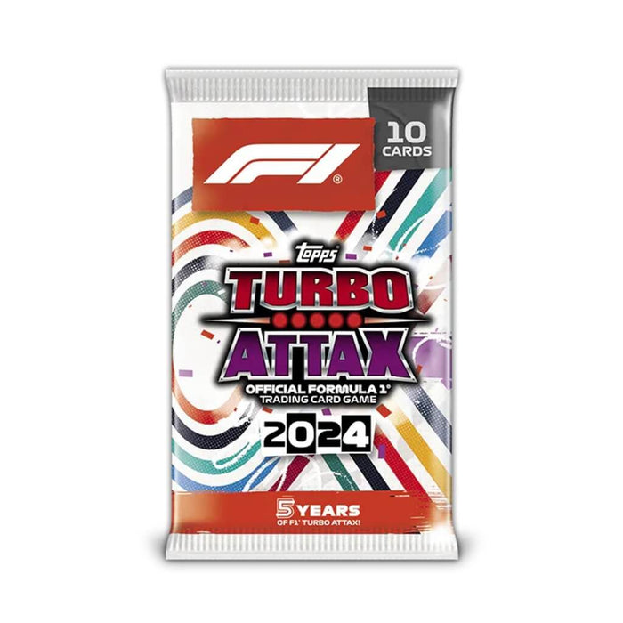 2024 Topps TURBO ATTAX Formula 1 Trading Cards Pack