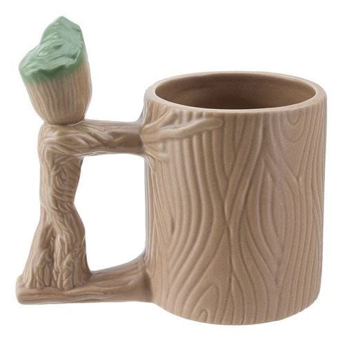 Paladone Guardians Of The Galaxy Groot Shaped Mug