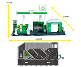 Majorette BP Petrol Station + Petrol Truck Play Set
