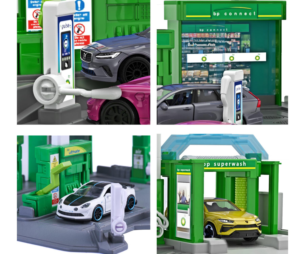 Majorette BP Petrol Station + Petrol Truck Play Set