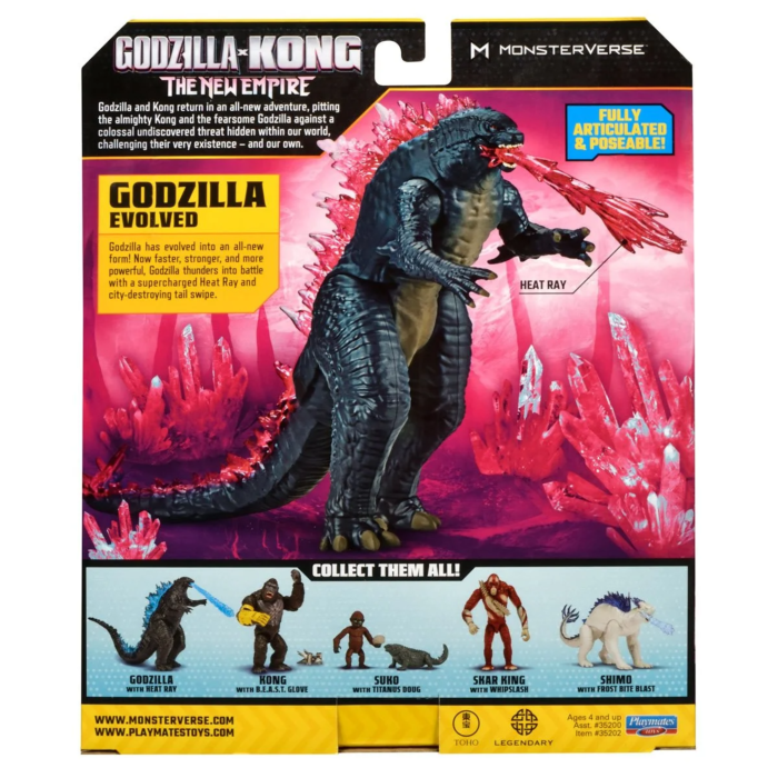 MonsterVerse Godzilla vs. Kong 2: The New Empire - Godzilla Evolved 6" Action Figure