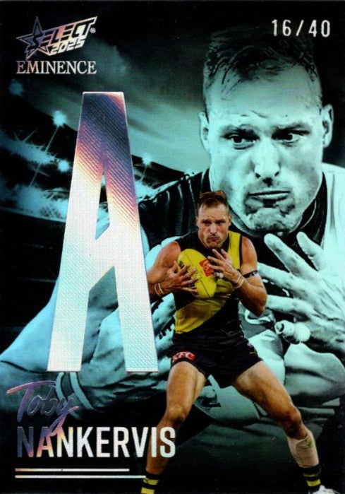 Toby Nankervis, A Nameplate Black Platinum, 2025 Select AFL Eminence