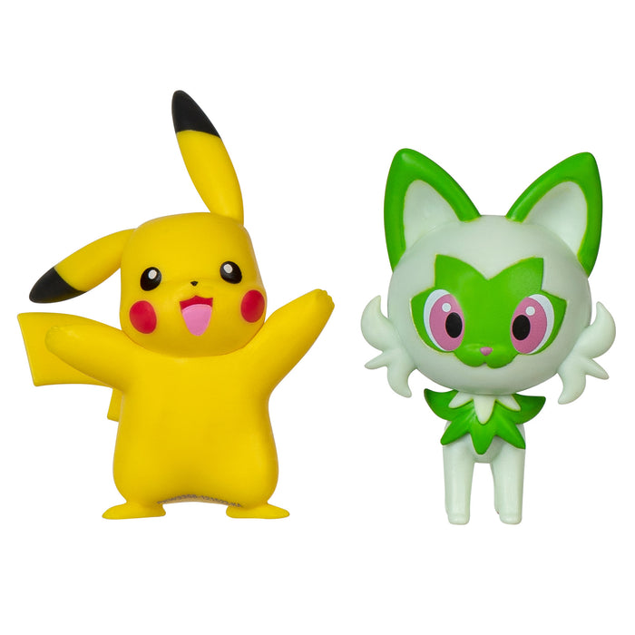 Pikachu & Sprigatito - Pokemon Battle Figure Pack Generation IX