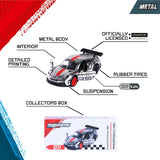 Blue Porsche Vision Gran Turismo 72 - Majorette: Porsche Deluxe Cars, 1:64 Scale Diecast Car