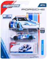 Porsche Taycan Turbo S Safety Car - Majorette: Porsche Deluxe Cars, 1:64 Scale Diecast Car