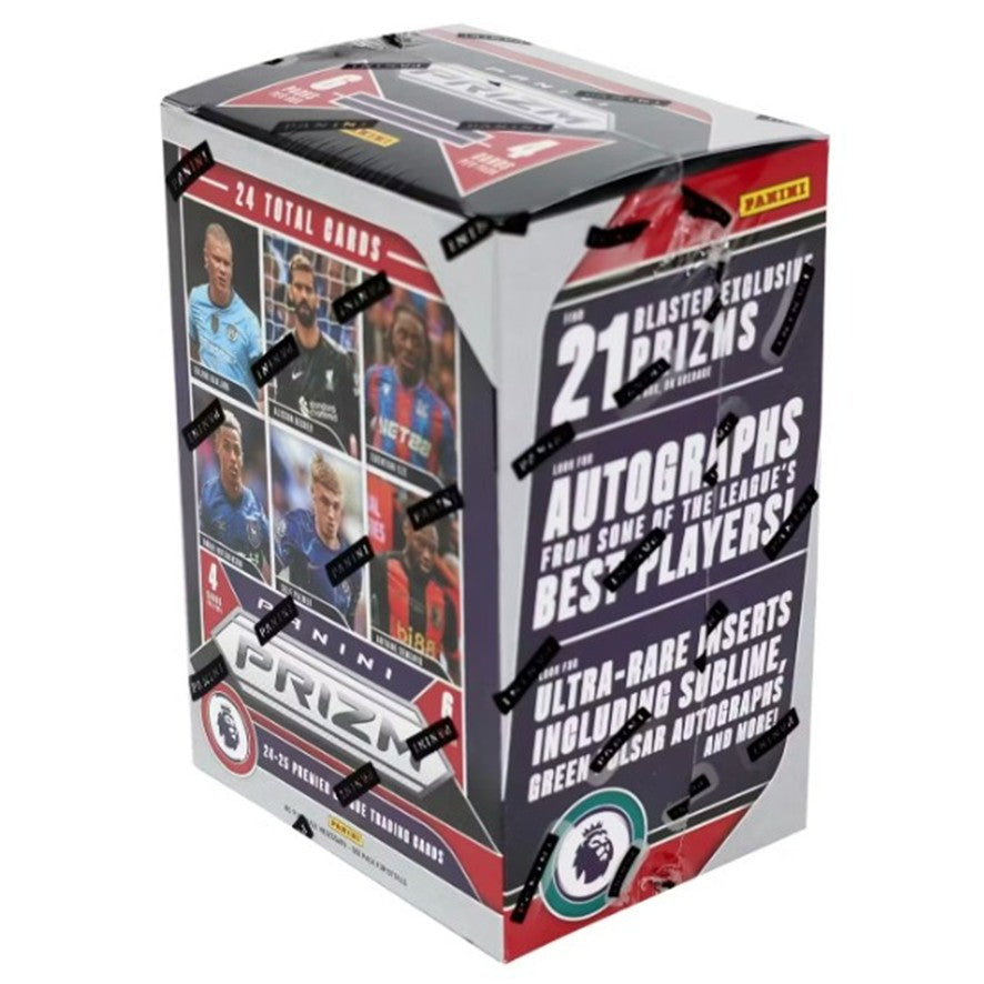 2024-25 Panini Prizm Premier League EPL Soccer 6-Pack Blaster Box