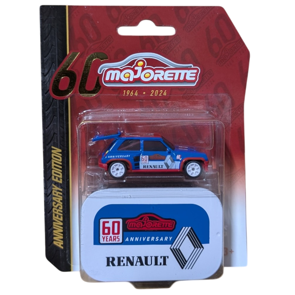Renault - Majorette 60th Anniversary Edition, 1:64 Scale Diecast Car