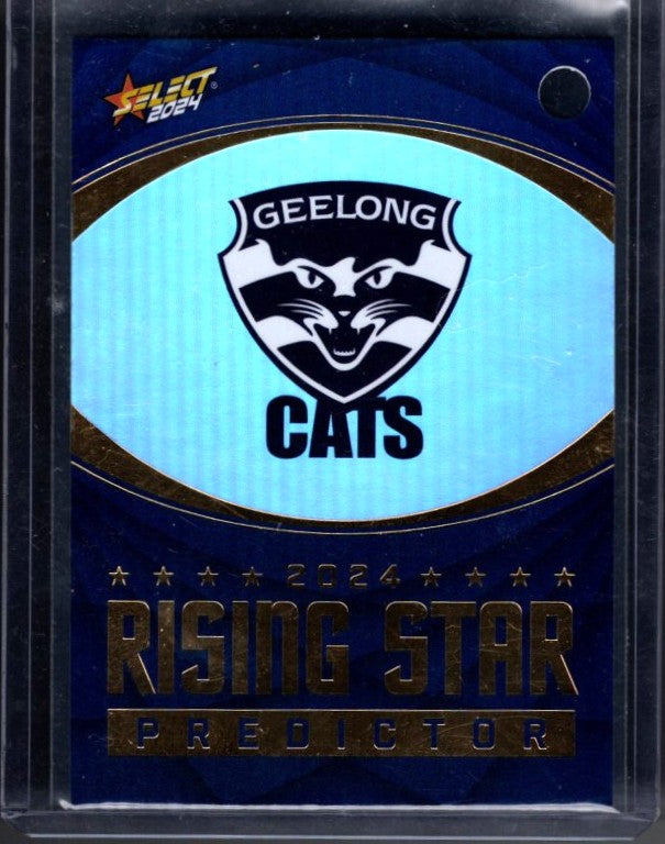 Oliver Dempsey, Rising Star Gold Booklet & Predictor, 2024 Select AFL Footy Stars
