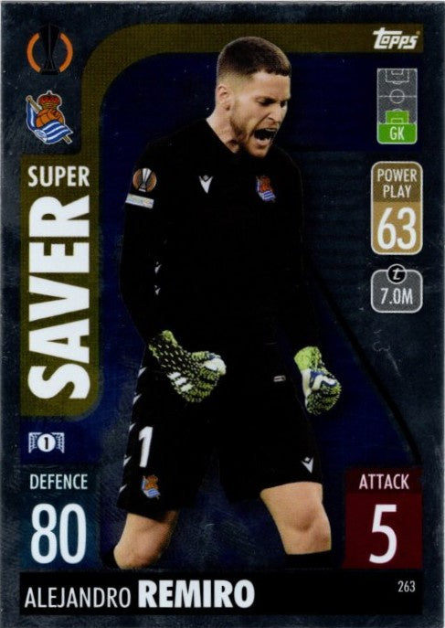 Alejandro Remiro, Super Saver, 2021-22 Topps Match Attax UEFA Champions & Europa League