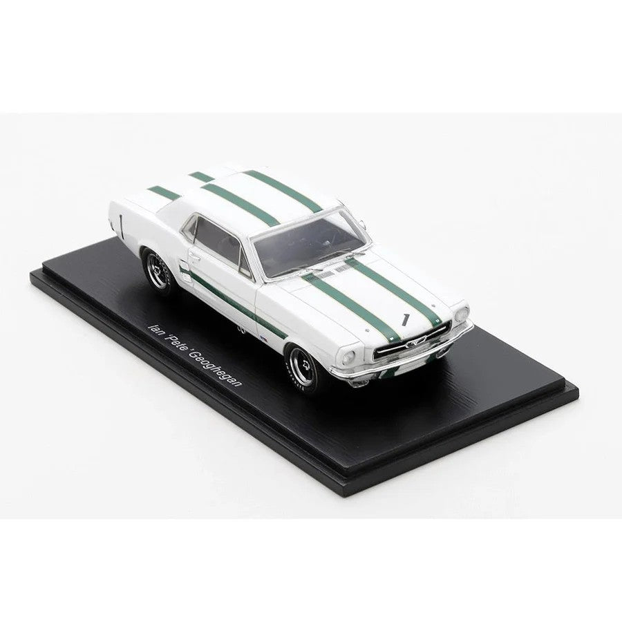 Spark SP277, FORD MUSTANG - 1967 ATCC WINNER - GEOGHEGAN - 1:43 Scale Resin Model Car