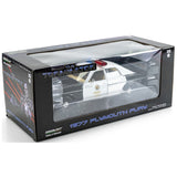 The Terminator, 1977 Plymouth Fury Police Car, 1:24 Diecast Vehicle