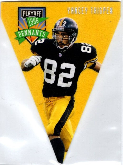Yancey Thigpen, #46, Pennants, 1996 Playoff Contenders Football NFL