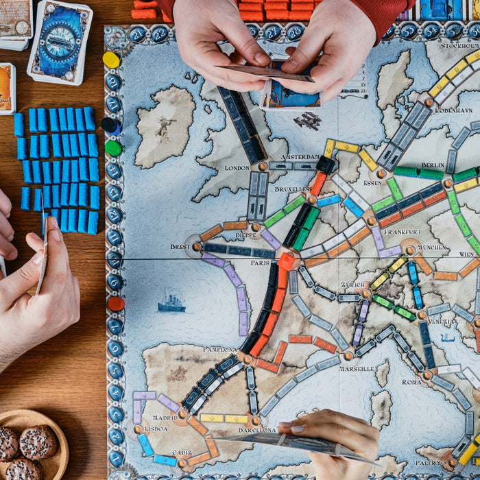 Ticket to Ride Europe Board Game