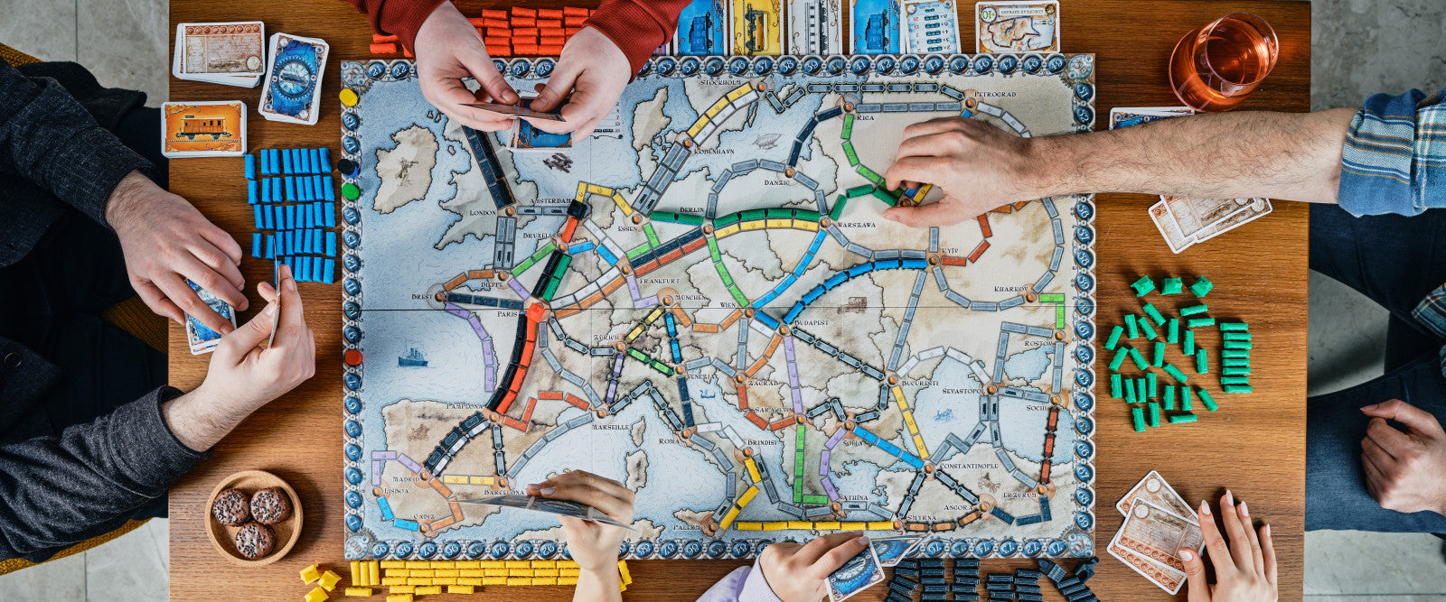 Ticket to Ride Europe Board Game