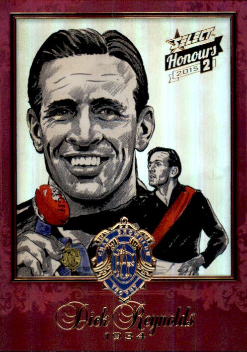 Dick Reynolds, BSK59, Brownlow Sketch, 2015 Select AFL Honours 2