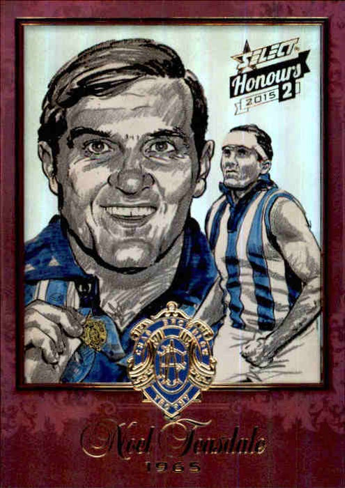 Noel Teasdale, Brownlow Sketch, 2015 Select AFL Honours 2