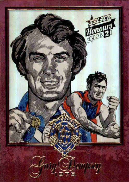 Gary Dempsey, Brownlow Sketch, 2015 Select AFL Honours 2